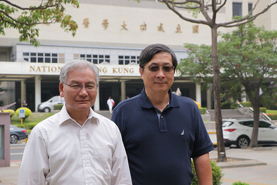 張南山(左)、司君一(右)教授團隊研究阿茲海默症基因近20年