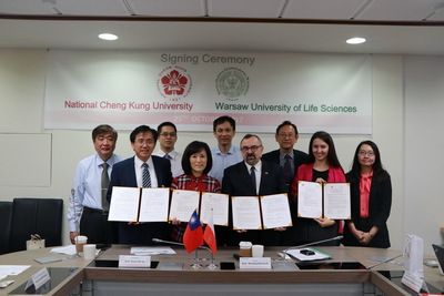NCKU Signs MoU with Warsaw University of Life Sciences