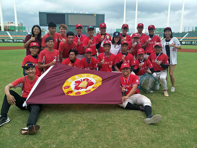 成大獲第一屆大專軟式棒球聯賽亞軍及人氣王
