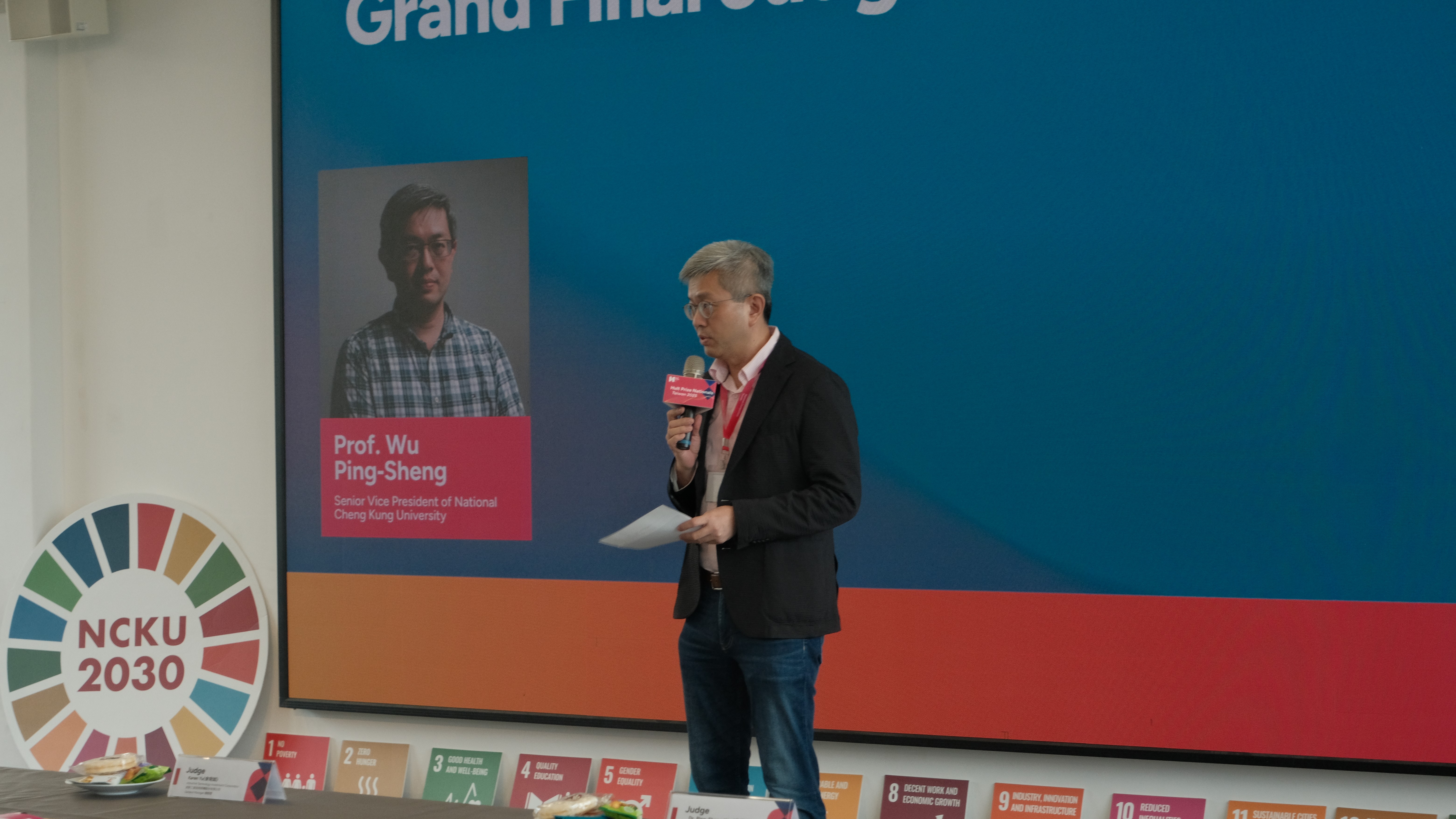 Ping-Sheng Wu, Directer of Atelier Future encouraged teams to embrace uncertainty and take bold first steps.