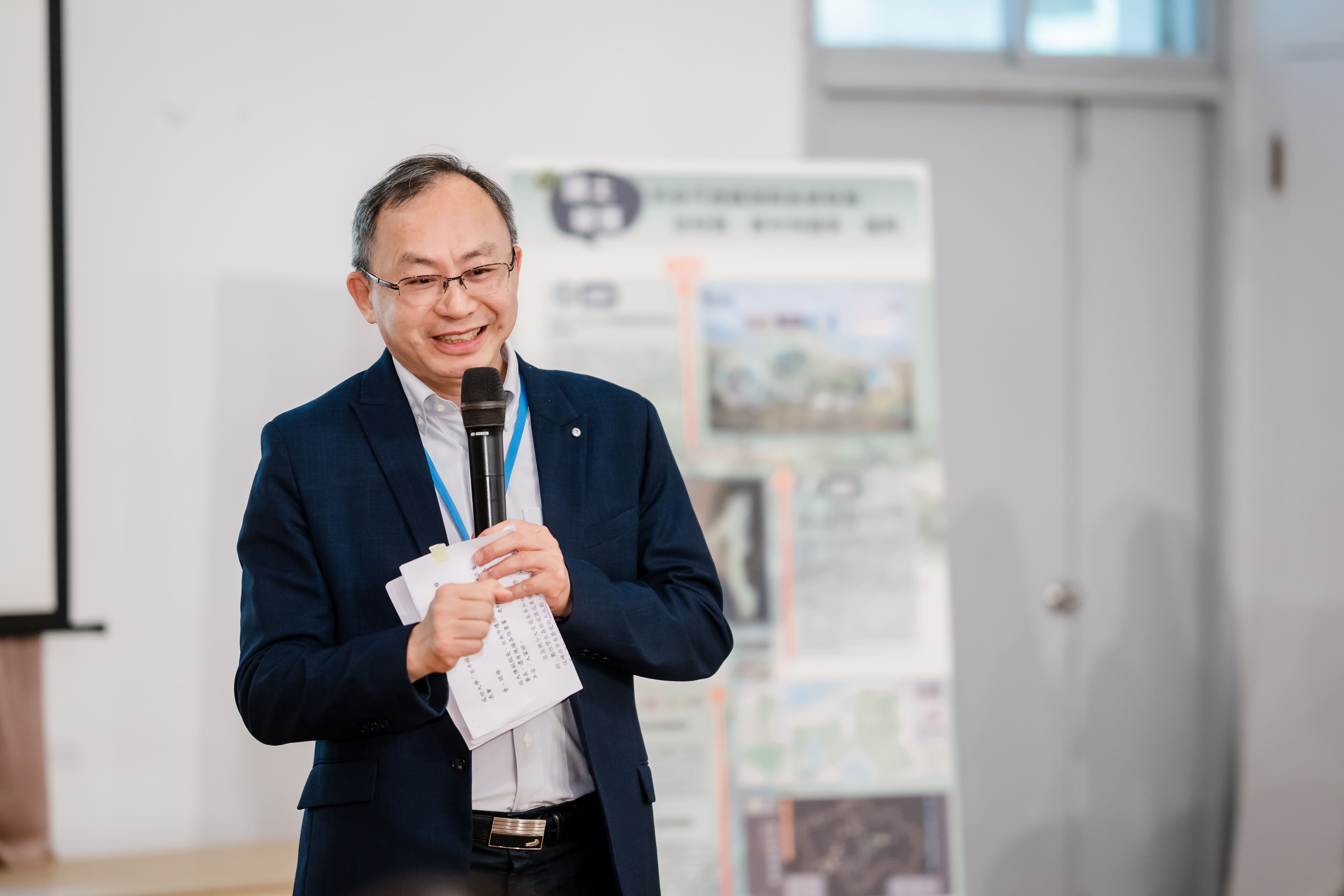 國科會自然科學及永續研究發展處賴明治處長致詞