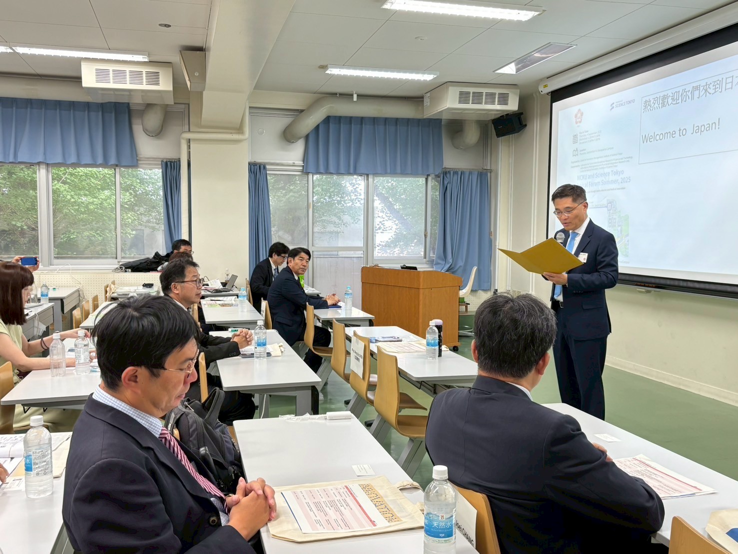 成大沈孟儒校長表達兩校共同致力於塑造未來科技與醫療發展的承諾