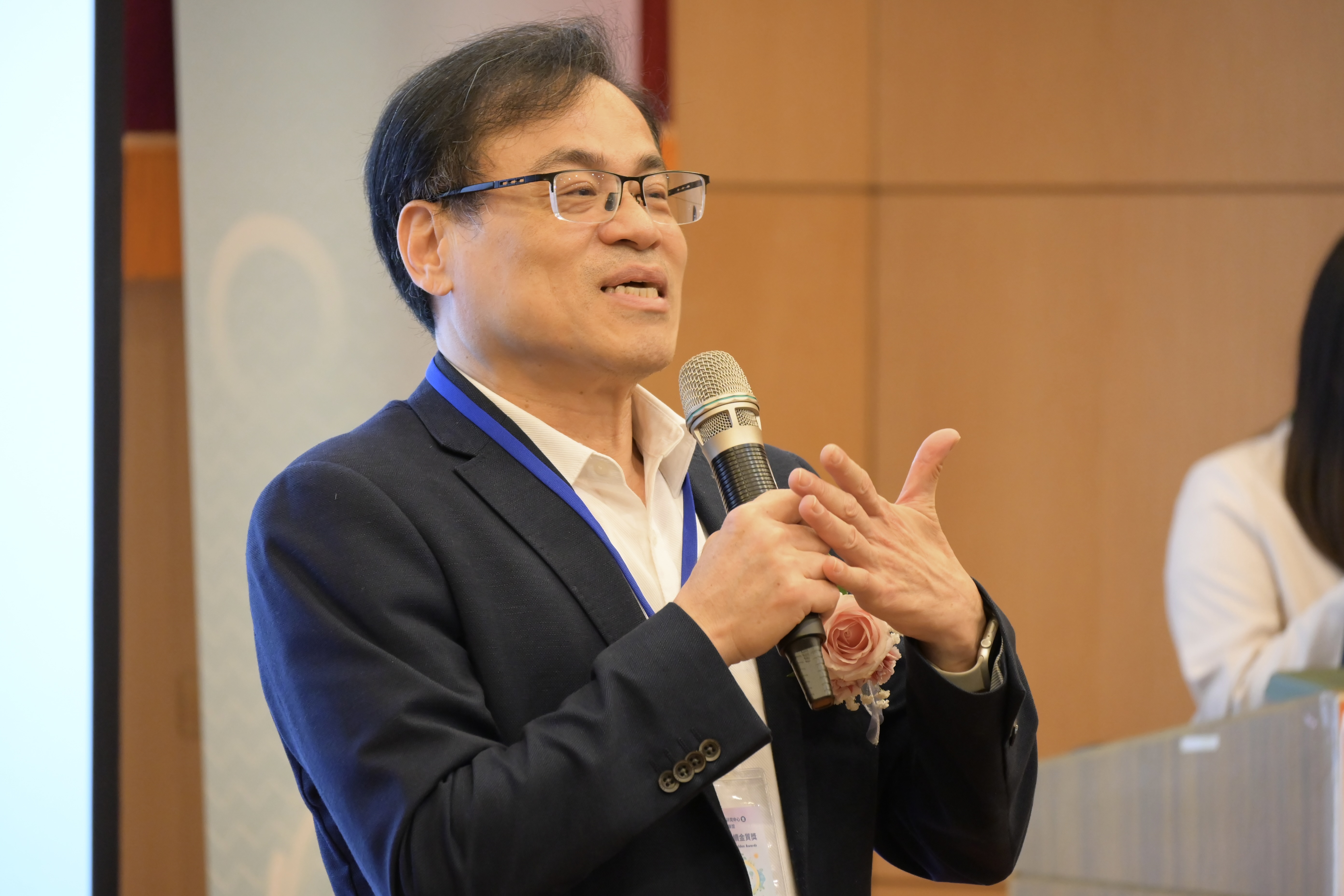成功大學 SFTA 聯盟召集人兼管理學院院長暨 FinTech 商創研究中心黃宇翔主任致詞