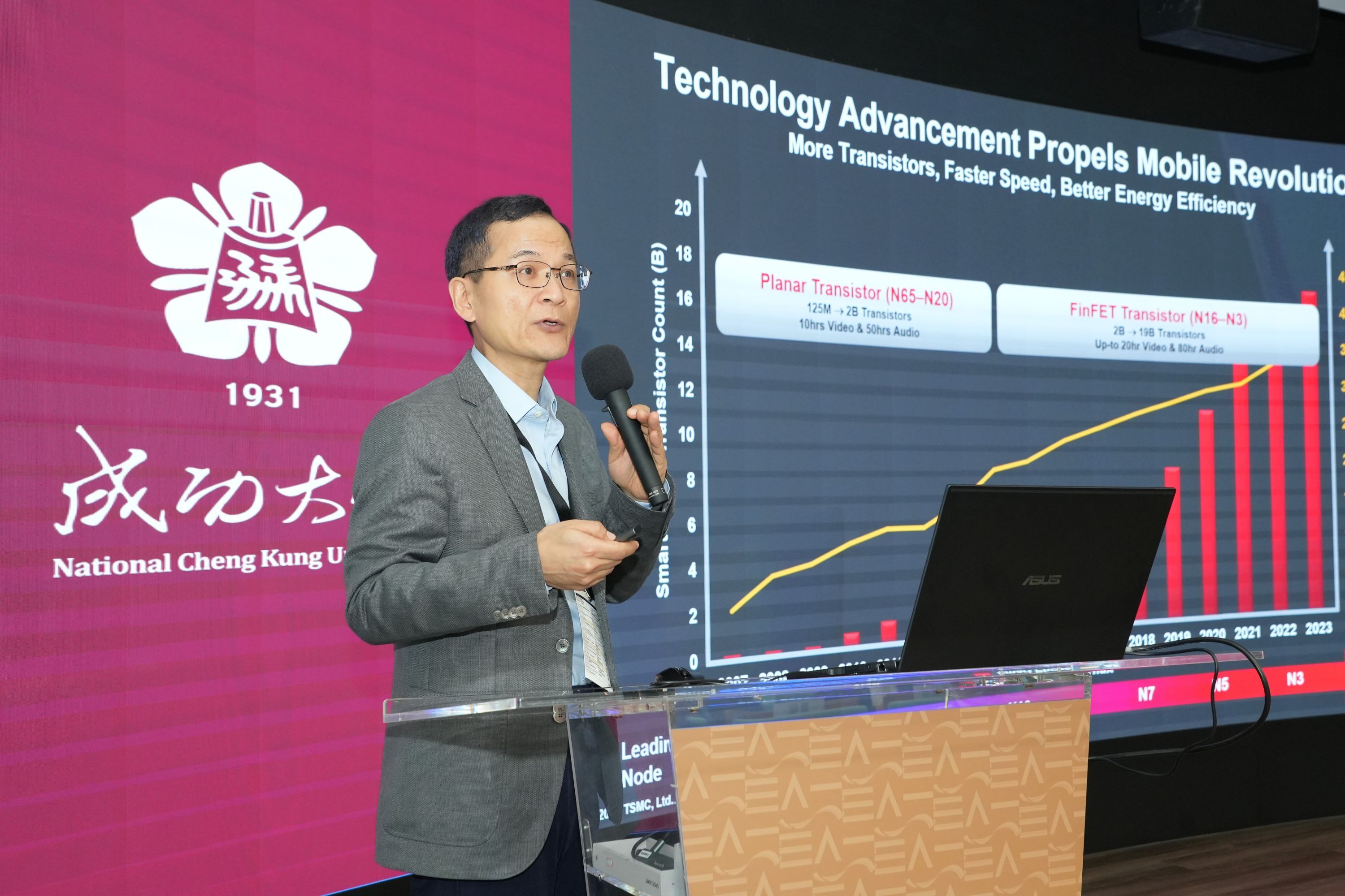 3-台積電技術發展副總經理曹敏博士以「半導體產業展望及新技術前沿」為題,深入解析晶片微縮、新材料應用與先進製程的發展現況