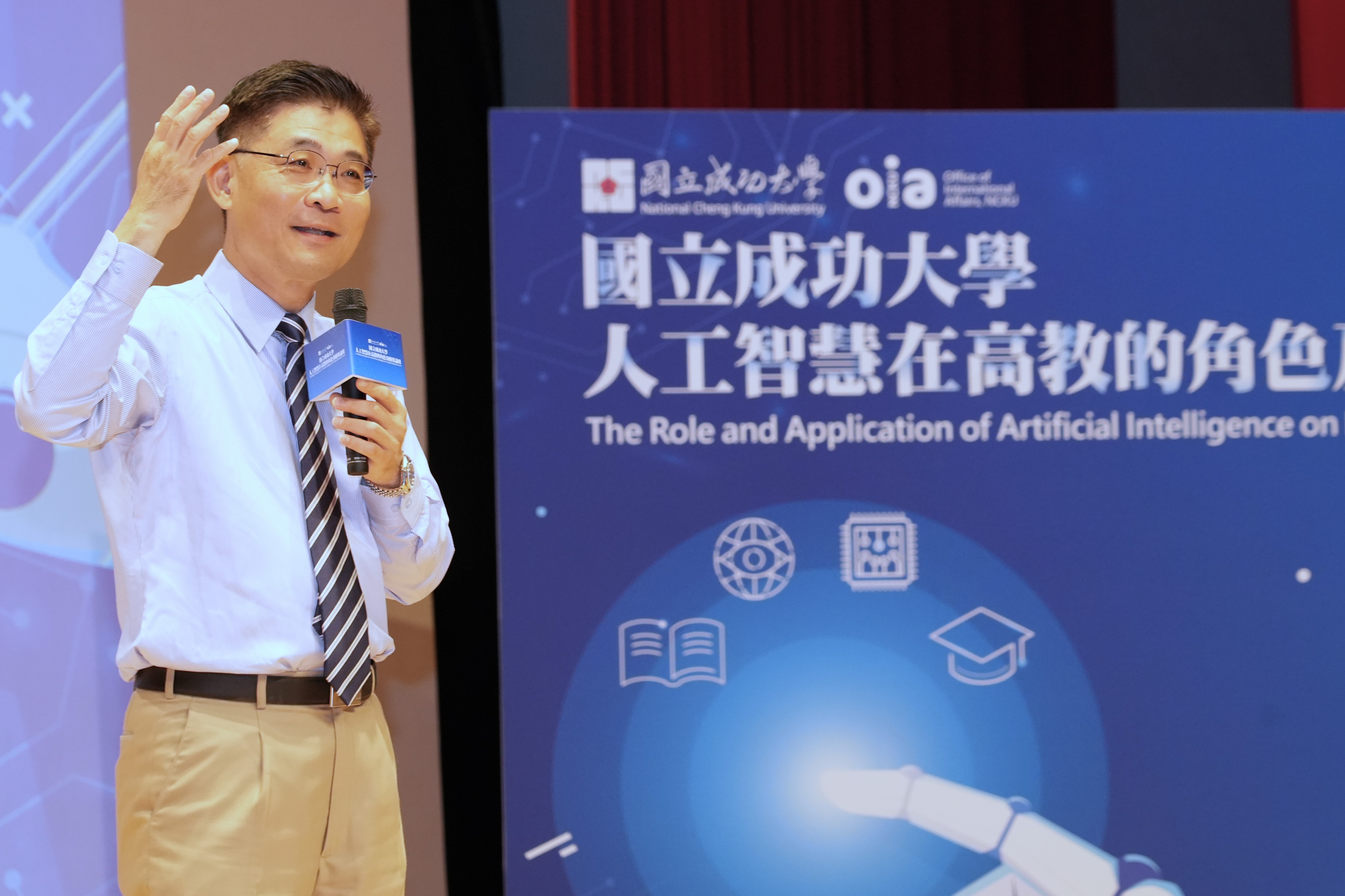 沈孟儒校長期許成大,「不只是一所頂尖大學,更是在關鍵時刻,國家與社會可以信任的力量。」