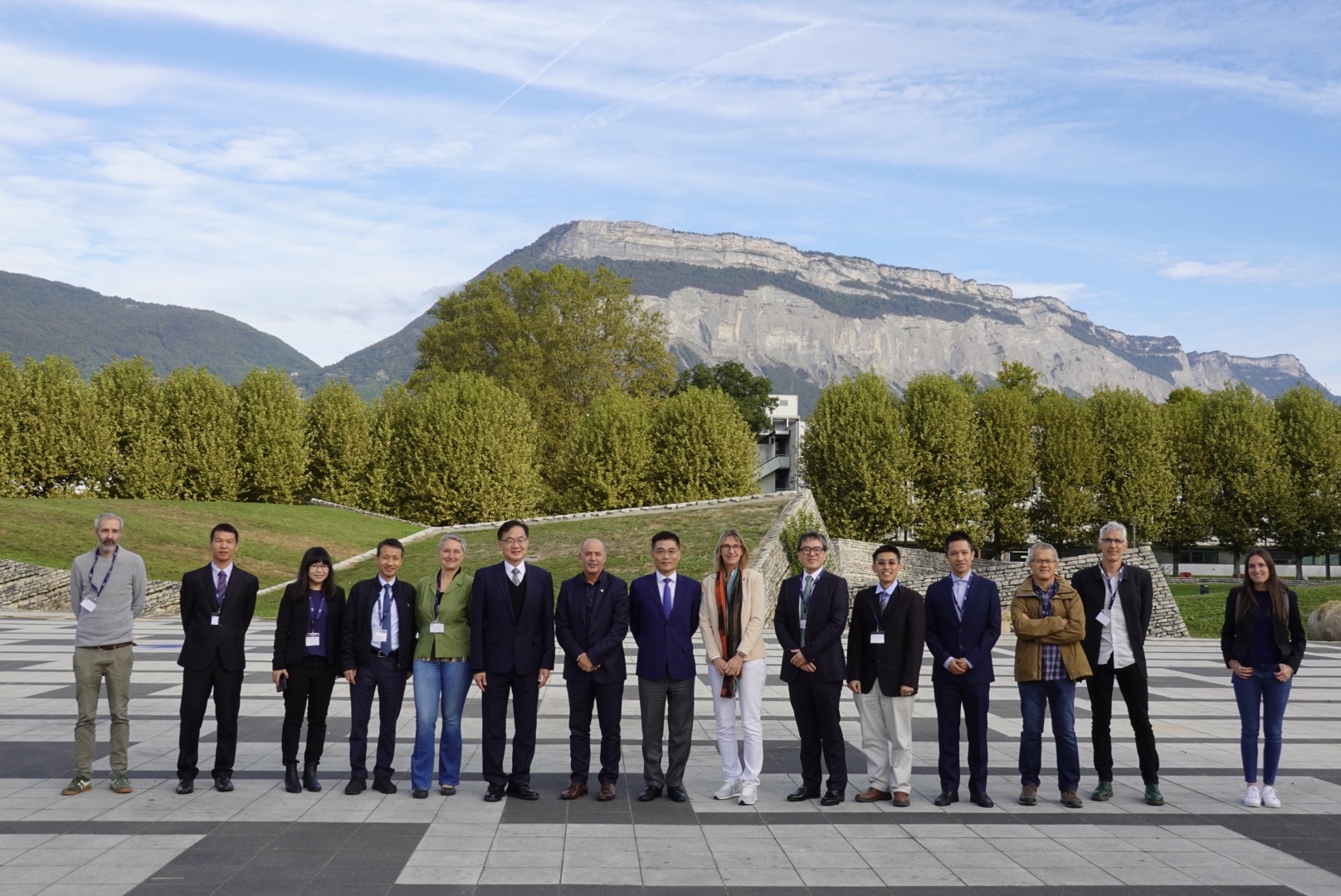 沈孟儒校長率團訪問法國格勒諾布爾-阿爾卑斯大學　聚焦量子、微電子與奈米科技領域　深化夥伴關係