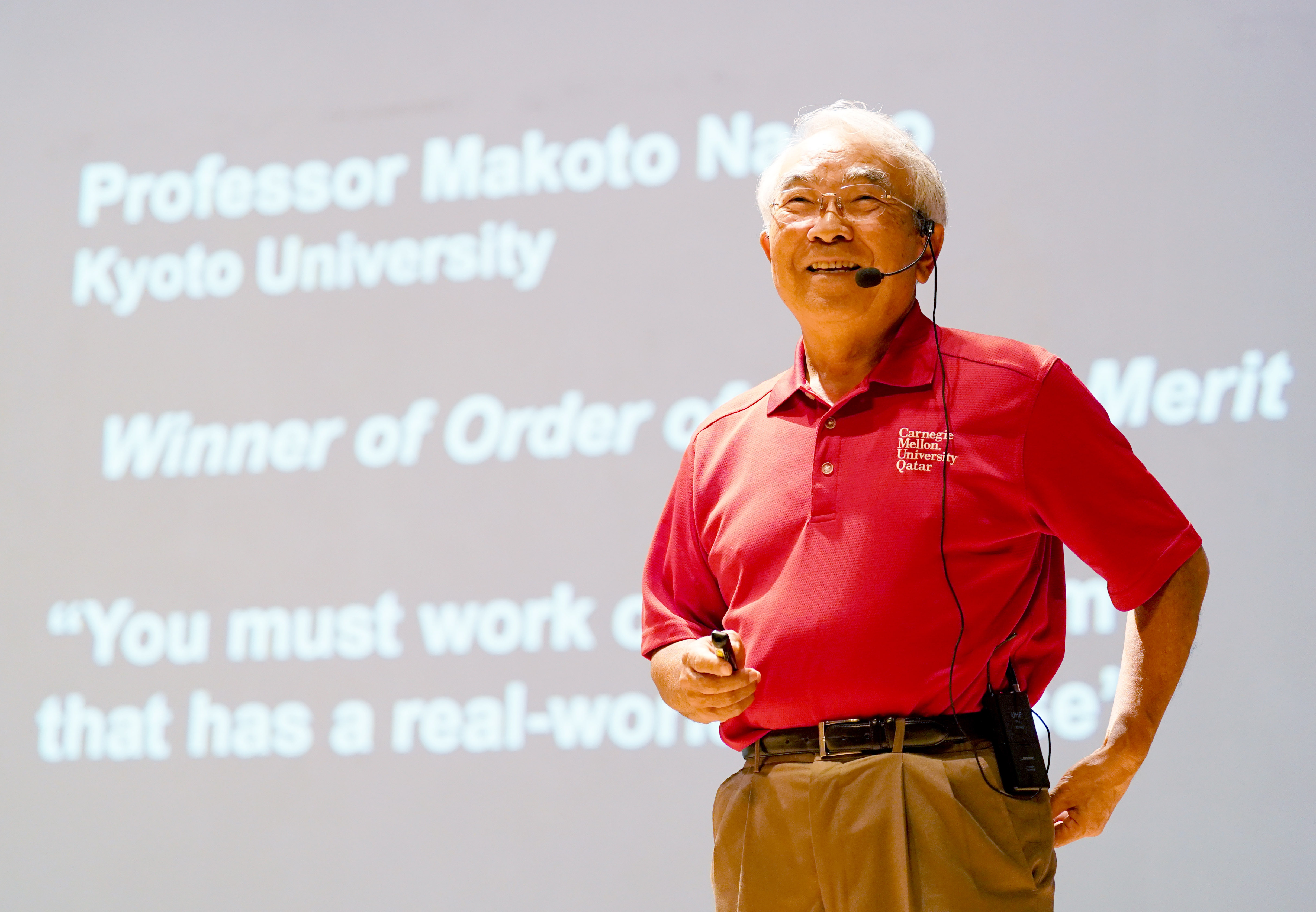 金出武雄博士是電腦視覺領域的傑出研究者，也是機器人工學和影像辨識領域的權威學者