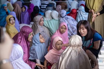 Muslims of Tainan Get Together to Celebrate Islamic Holiday Eid al Fitr