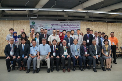 International Short Course on Resilience and Adaptations to Climate Change for Sustainable Management of Tidal Areas held at NCKU
