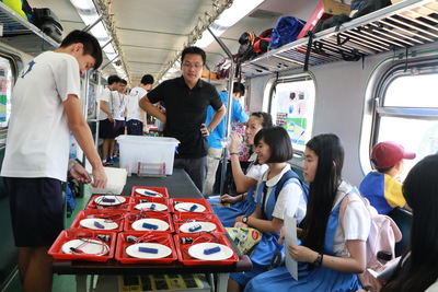 科普環島列車抵台南  成大精心策畫學生感受科學奧秘